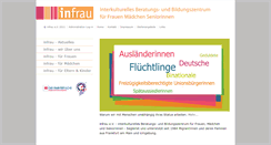 Desktop Screenshot of infrau.de